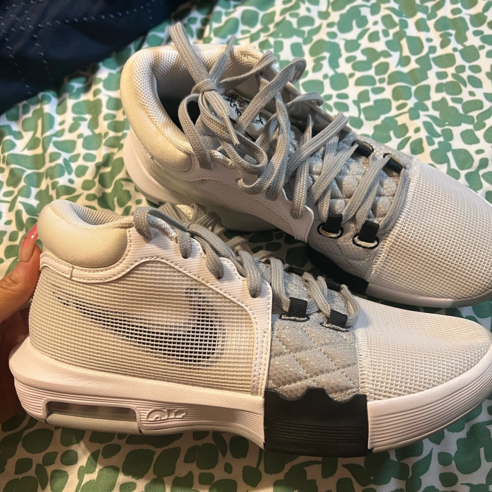 Nike Gray and Black Sneakers lebrons